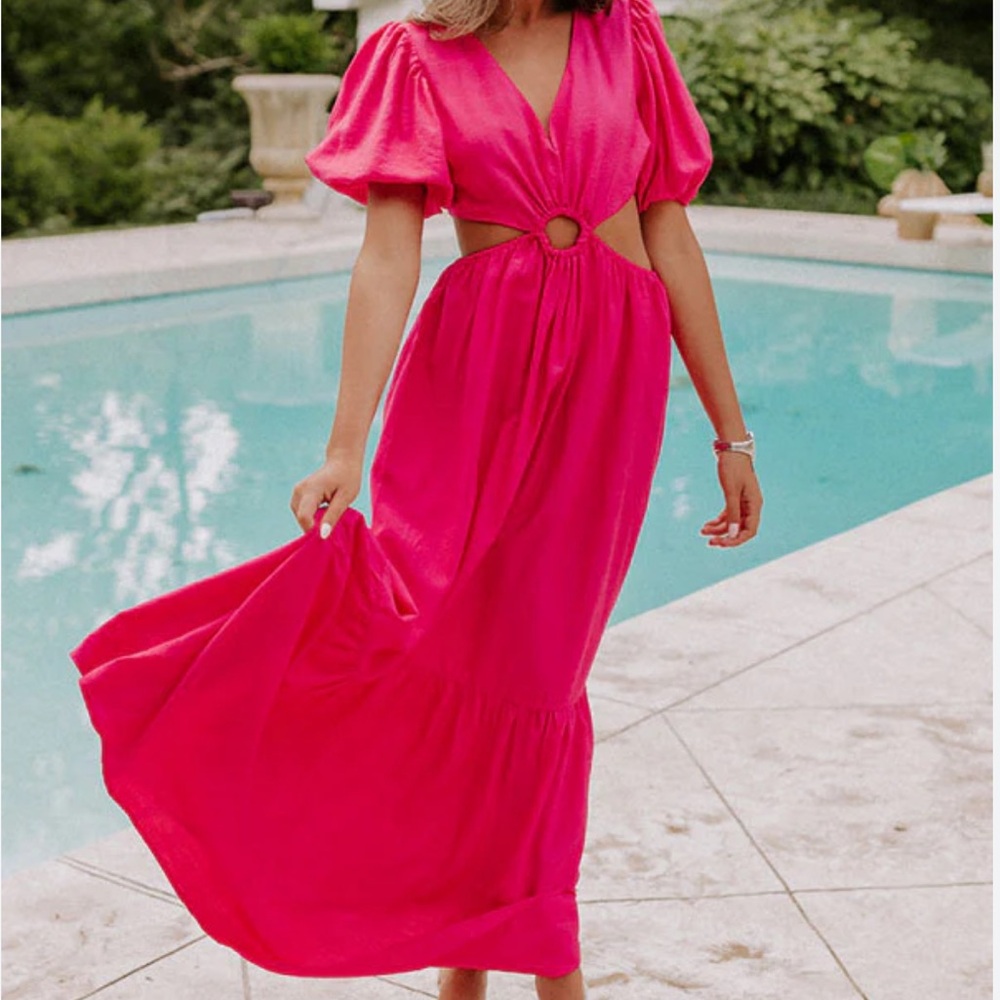 Pink Maxi Dress